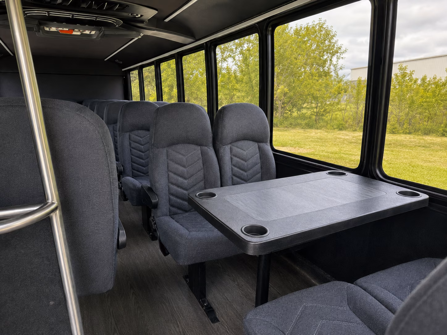pasco 20 passenger minibus inside
