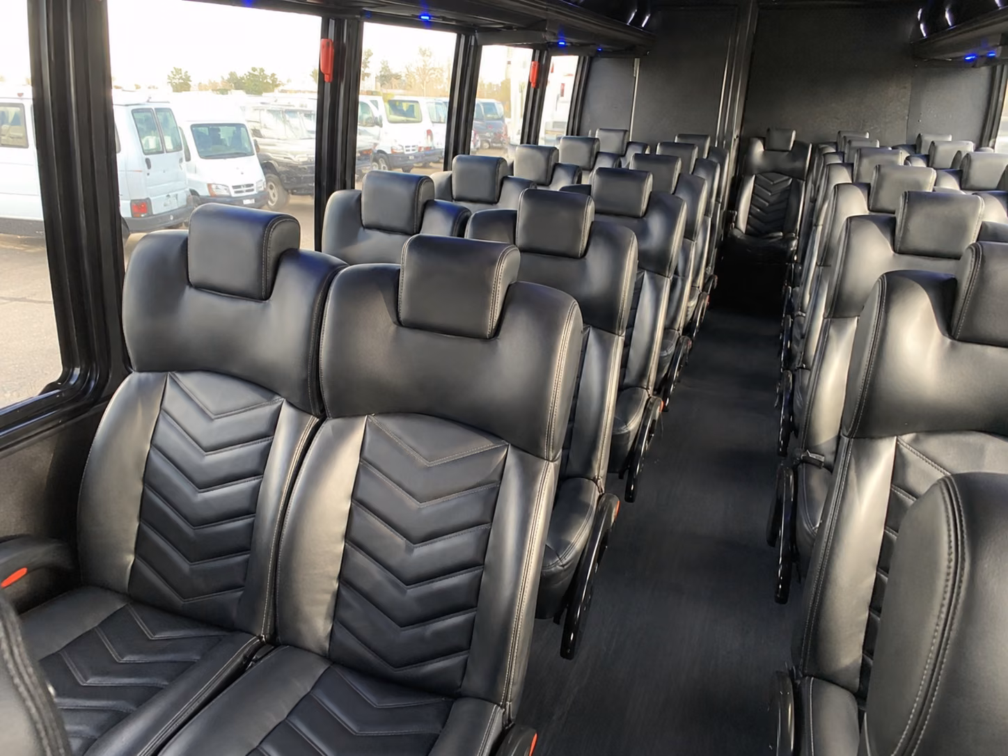 pasco 20 passenger minibus interior