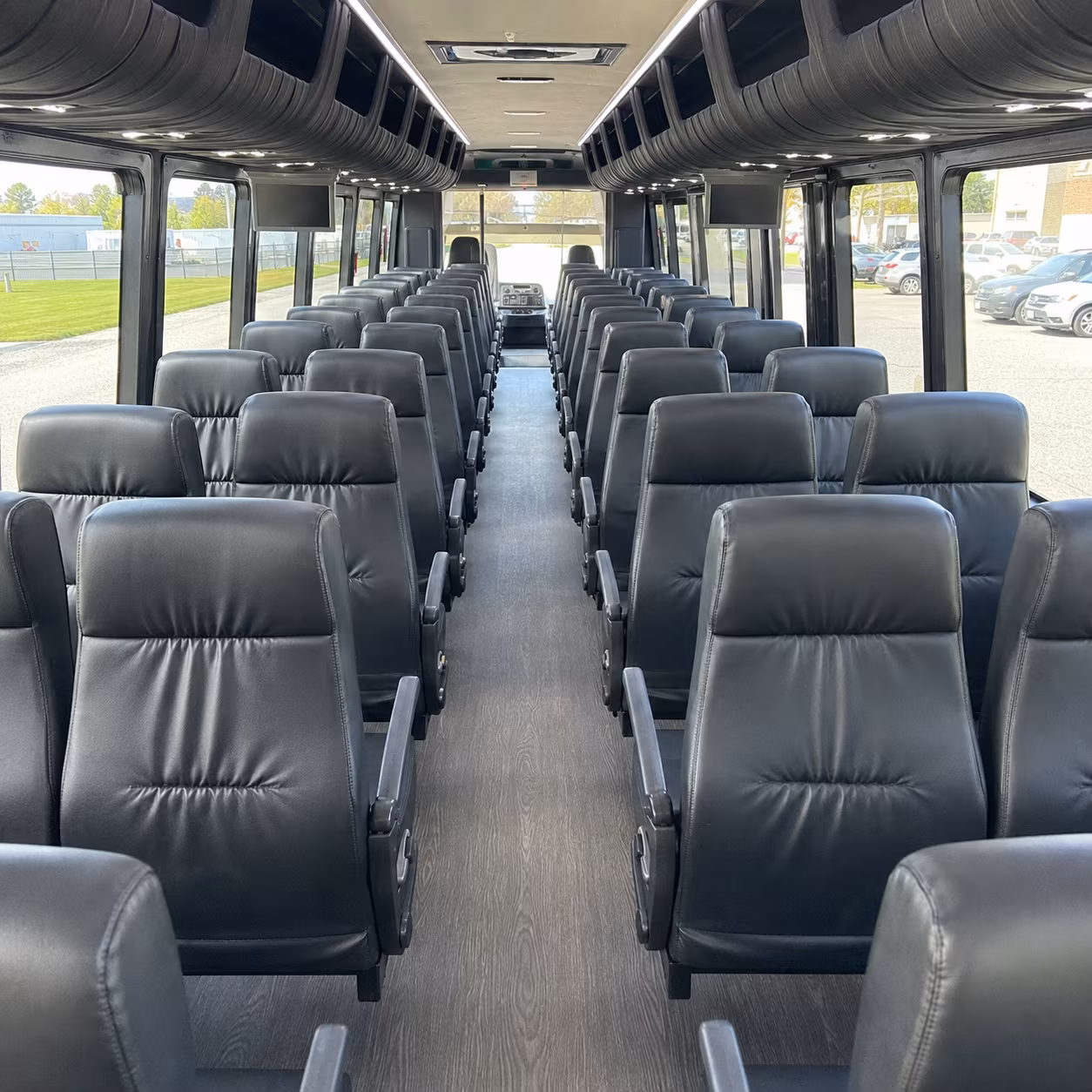 pasco 25 passenger minibus inside