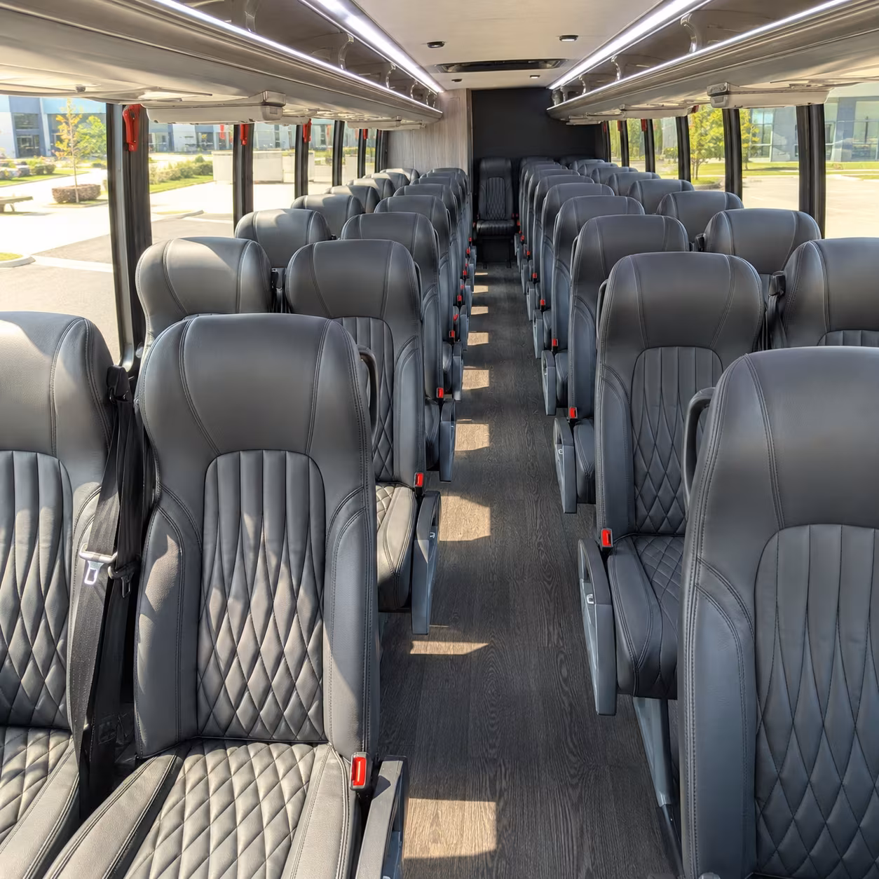 pasco 25 passenger minibus interior