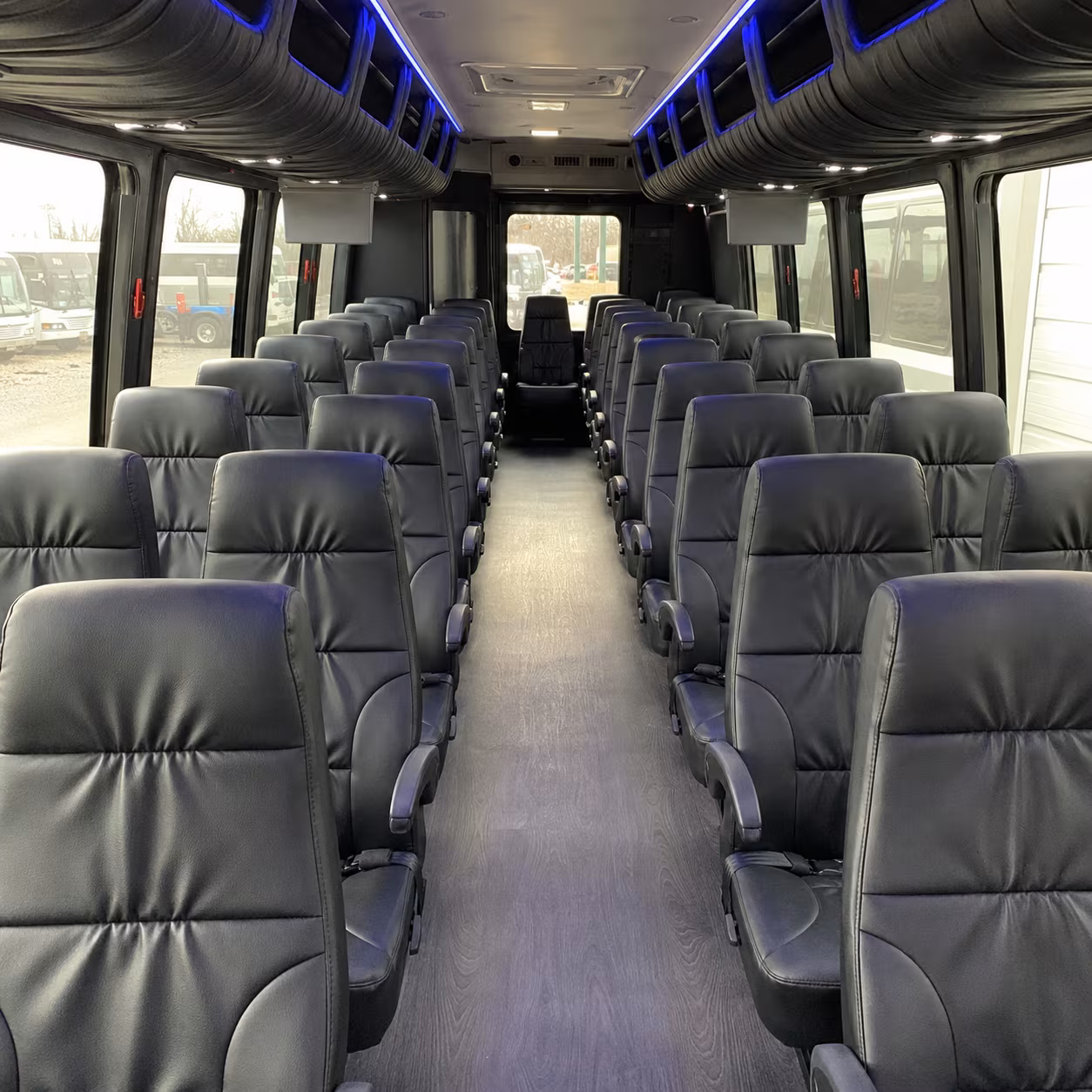 pasco 28 passenger minibus inside