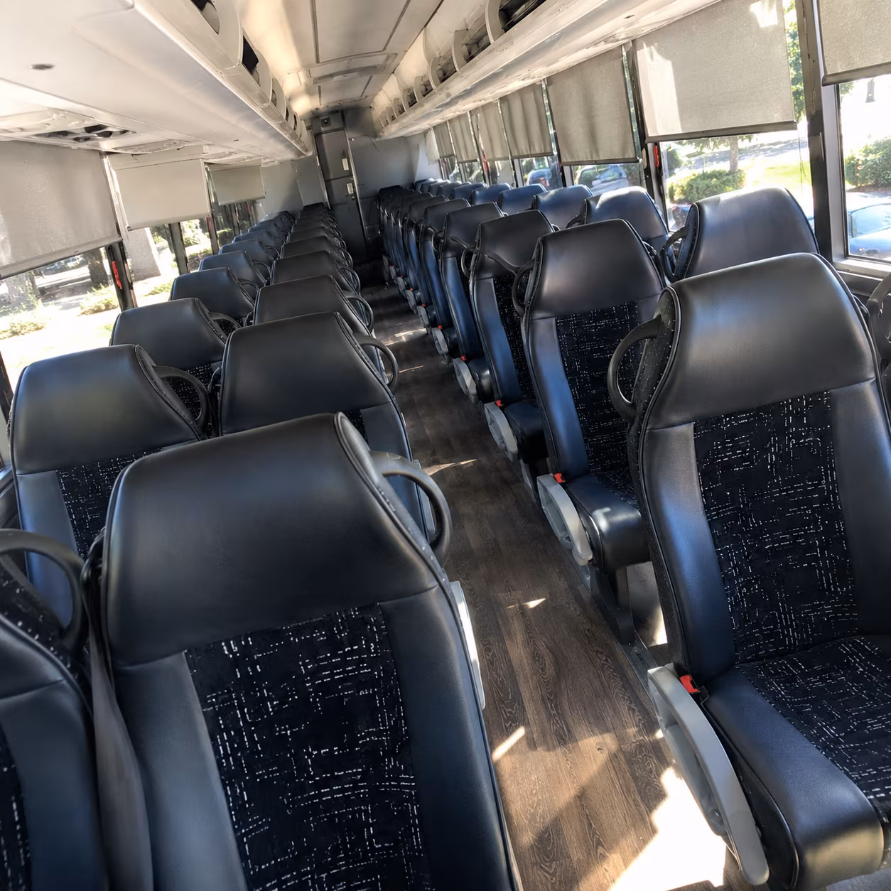 pasco charter bus inside