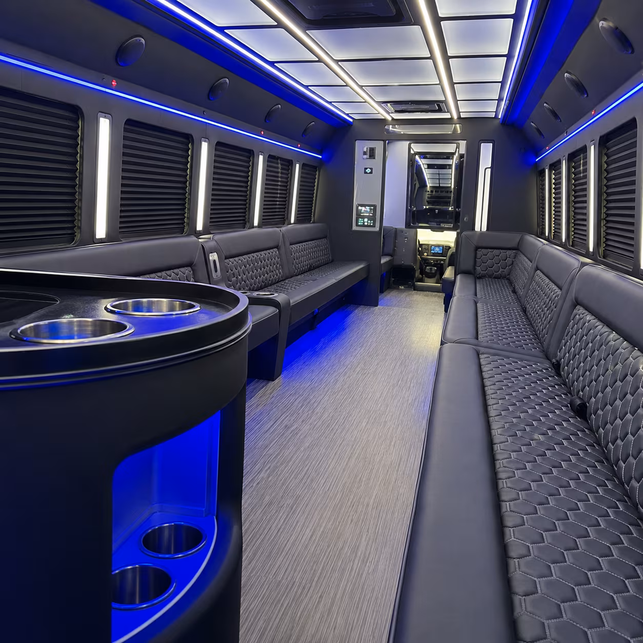 pasco party bus interior