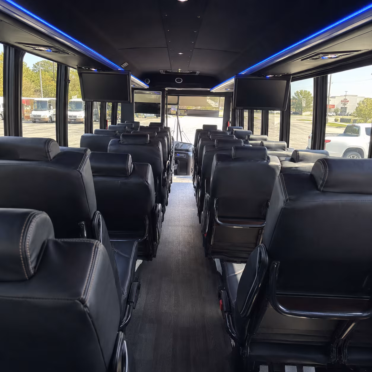 pasco religious group transportation onboard seating