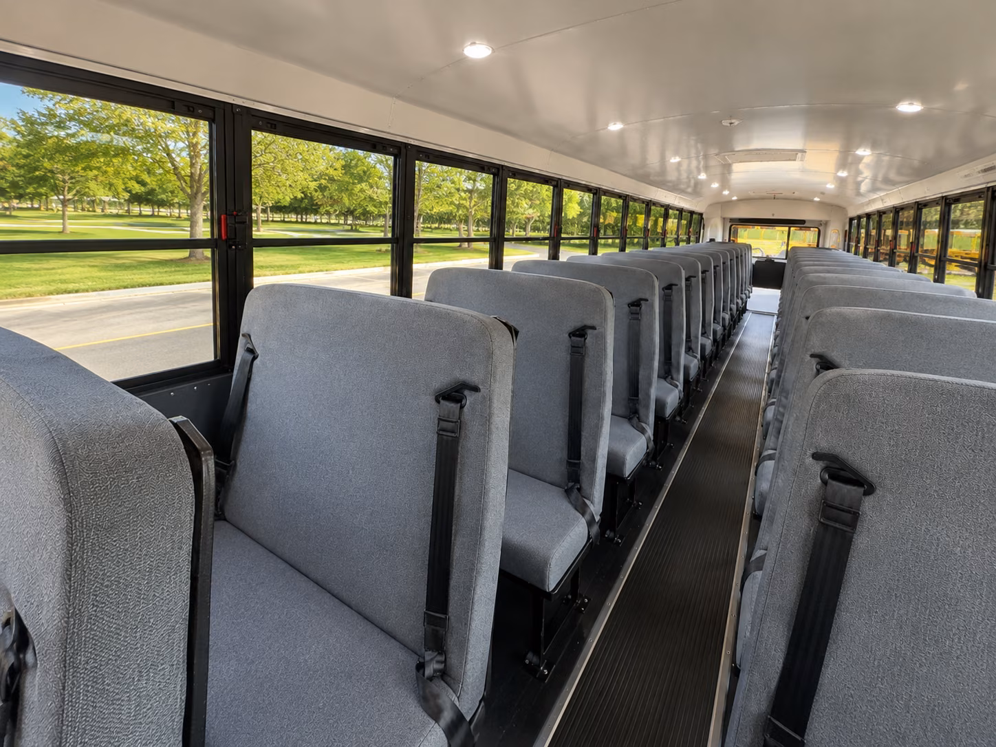 pasco school bus inside