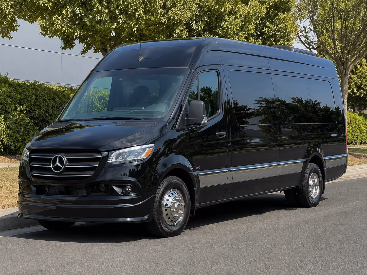 pasco sprinter van with driver
