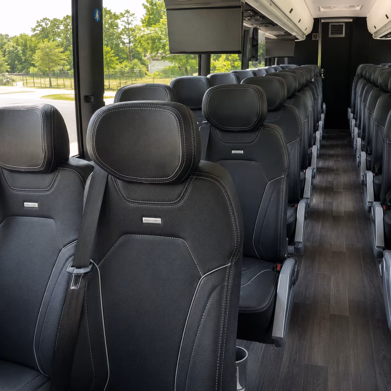 shuttle buses between pasco hotels and the trac center